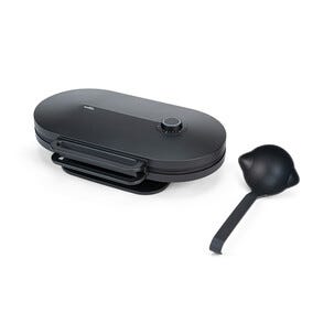 Wilfa WM6DB-220 dubbelt våffeljärn, matt svart