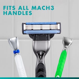 Gillette Mach3 Partaterät, 12 kpl