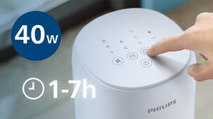 Philips CX5535 pelarfläkt med fjärrkontroll tyst, 40 W