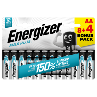 Energizer Max Plus AA/LR6-batterier