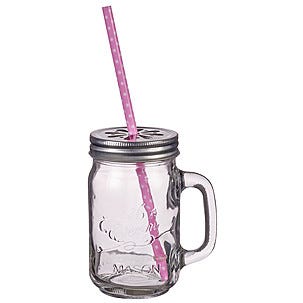 Lasipurkki, jossa pilli