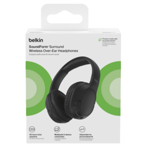 Belkin Soundform Surround trådlösa hörlurar over ear