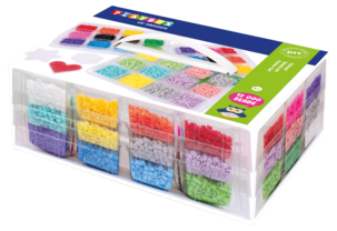 Perleplater og 12000 rørperler, Playbox, fra 5 år