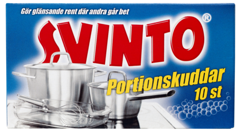 Svinto stålull portionskuddar, 10-pack