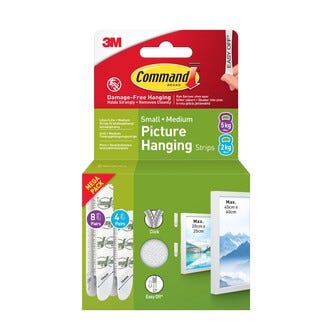 Tavelupphängning Command Value Pack, small / medium