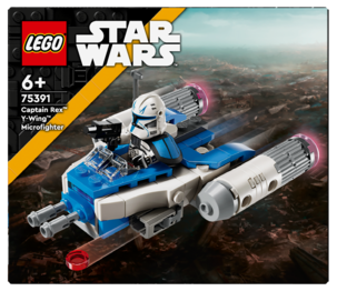LEGO Star Wars Kapteeni Rexin Y-wing-mikrohävittäjä 75391, yli 6-vuotiaille