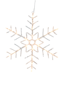 Snöflinga lampa, 40 cm