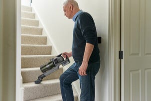 Ryobi sladdlös skaftdammsugare 18 V, HEPA, RSVS18BL-0