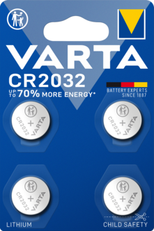 Varta CR2032 litiumbatteri 3 V, 4-pack