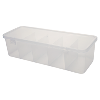 Kabelförvaringsbox i plast med lock