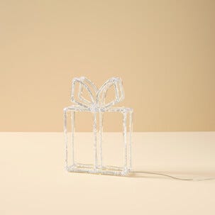 Ljusdekoration julpaket LED varmvit 22,5 cm Northlight