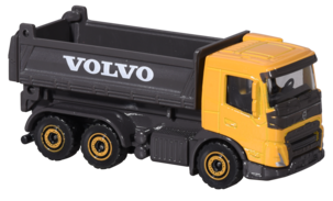 Majorette Volvo Creatix byggeplass inkl. 5 biler