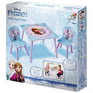 Frozen, bord og stoler