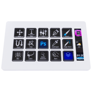 Exibel stream deck kontrollpanel 15 knapper