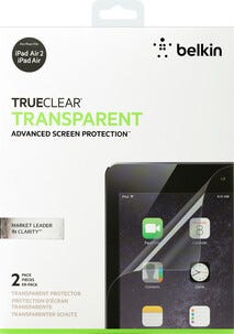 Skärmskydd för iPad, Belkin TrueClear Transparent
