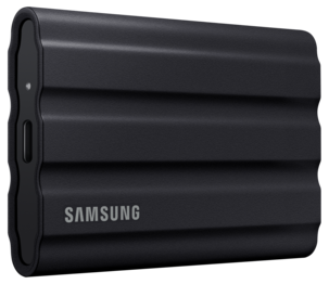 Samsung T7 Shield SSD, svart
