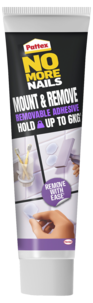 Pattex No More Nails Mount och Remove häftmassa
