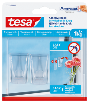 Itsekiinnittyvä koukku Tesa