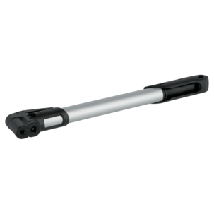 Cykelpump Mini dubbla munstycken aluminium 8 bar