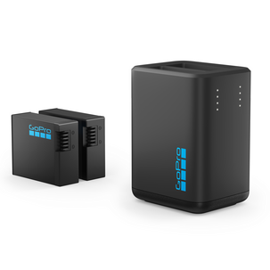 GoPro Dual Battery Charger Hero13 med 2 batterier