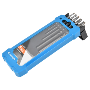 Cocraft betongborsett, 4, 5, 6, 8 og 10 mm, 5-pakning