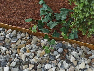 Ventura Kukkapenkin reunus metallia, 1 metri, 2 kpl