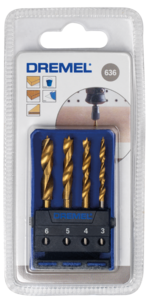 Dremel 636 träborrsats 4-pack