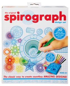 Spirograf set barn, rita geometriska mönster, från 8 år