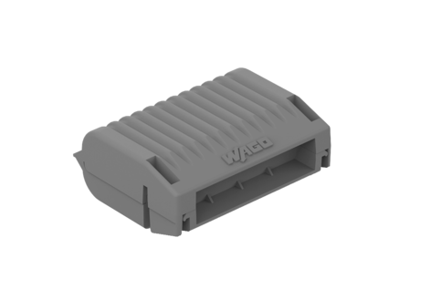 Wago gelbox 207 storlek 2 för 4 mm2-kablar, 4-pack