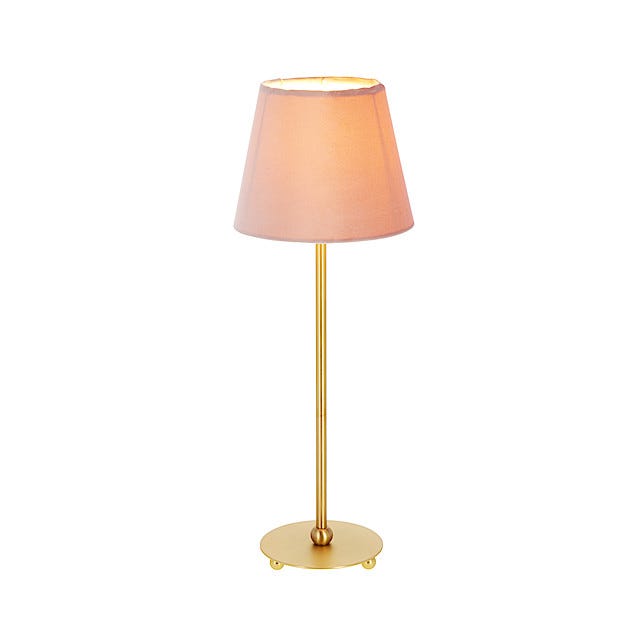 Bordslampa Ball med rosa sammetsskärm, Northlight | Clas Ohlson Bordslampa Ball med petrol sammetsskärm, Northlight | Clas