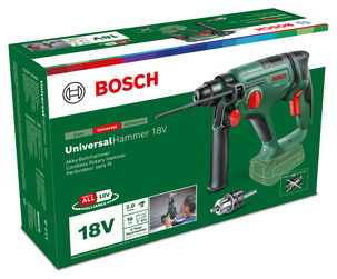 Bosch Universal Hammer 18 V, borrhammare 