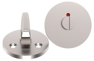 Habo F262 WC-beslag til dør, rustfritt stål