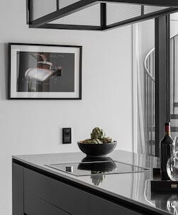 ELKO RS täckram Svart