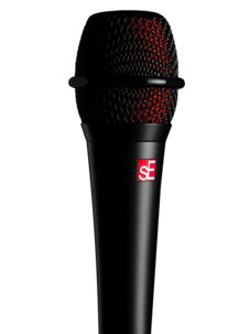 SE Electronics V7 Black sångmikrofon, svart