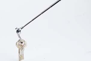 Plukkemagneter med lysdiode og speil