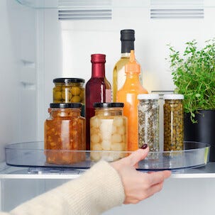 Pyörivä tarjotin Lazy Susan, suorakulmainen 42 x 28,3 cm