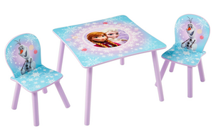 Frozen, bord og stoler