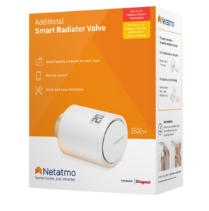 Ekstraventil til Netatmo smart termostat til radiator