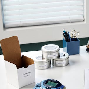 Märkband plast Dymo LetraTag