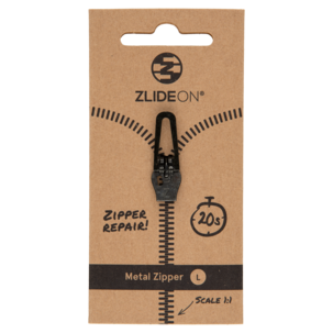 Zlideon Metal Zipper L glidelåsglider, metall