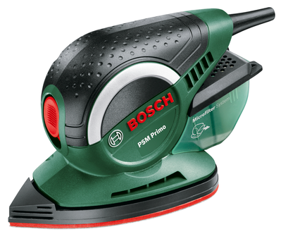 Bosch PSM Primo Monitoimihiomakone ja hiomapaperi, 50 W