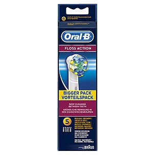 Oral-B Floss Action-børstehoder, refill, 5 stk/pk