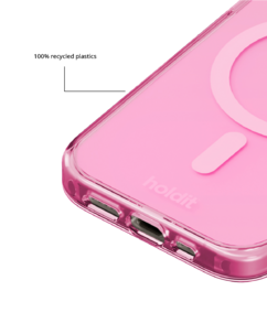 Holdit Transparent Case MagSafe iPhone 15 Pro mobildeksel
