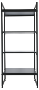 Klädställning med hyllplan och lådor