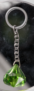 Diamant nøkkelring