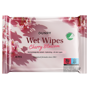 Gunry Wet Wipes Kosteuspyyhe, 10 kpl