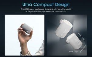 Nitecore AP10 ultrakompakt laddbar luftpump med LED