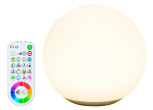 iDUAL RGB+W bordlampe