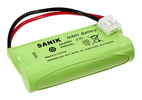 Batteri Topcom 2,4 V/600 mAh