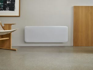 Mill Invisible element med termostat